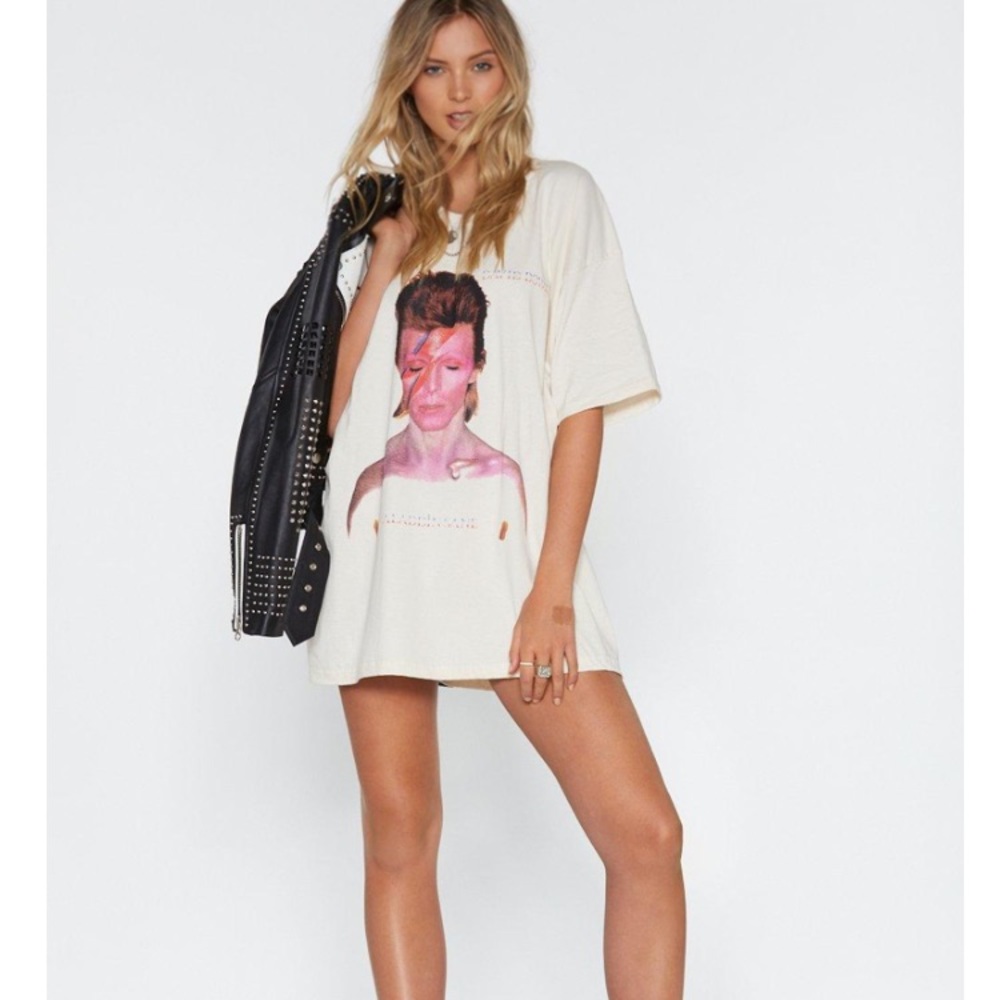 David Bowie shirt dress